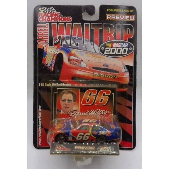 NASCAR 2000 Racing Champions Preview Lot of 2- Ward Burton and Darrell Waltrap - Picture 6 of 10